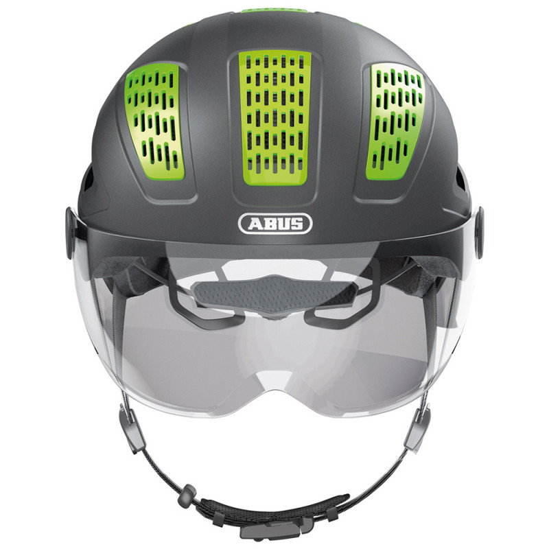 Abus Hyban 2.0 ACE Fahrradhelm – Urban mit Visier – Bild 4